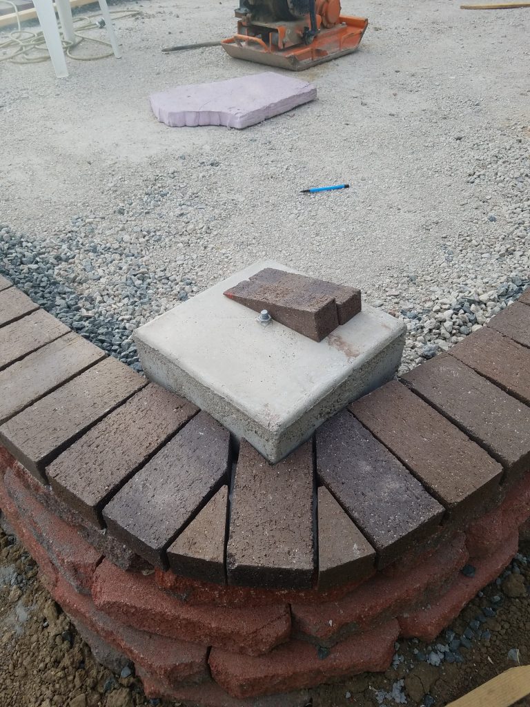 In Progress Paver Deck in Westminster, CO